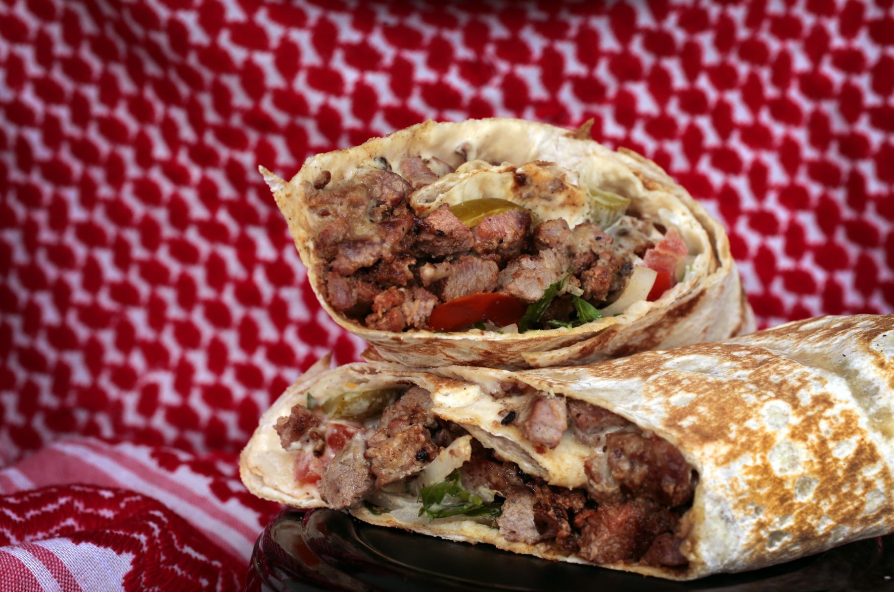 Steak shawerma from American Falafel in the Loop